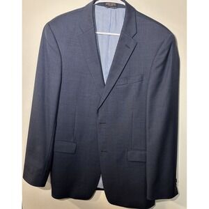 Tommy Hilfiger Men's 38R Blue Blazer Jacket Two Button Modern Fit Lined